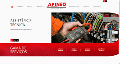 Desktop Screenshot of apineq.pt